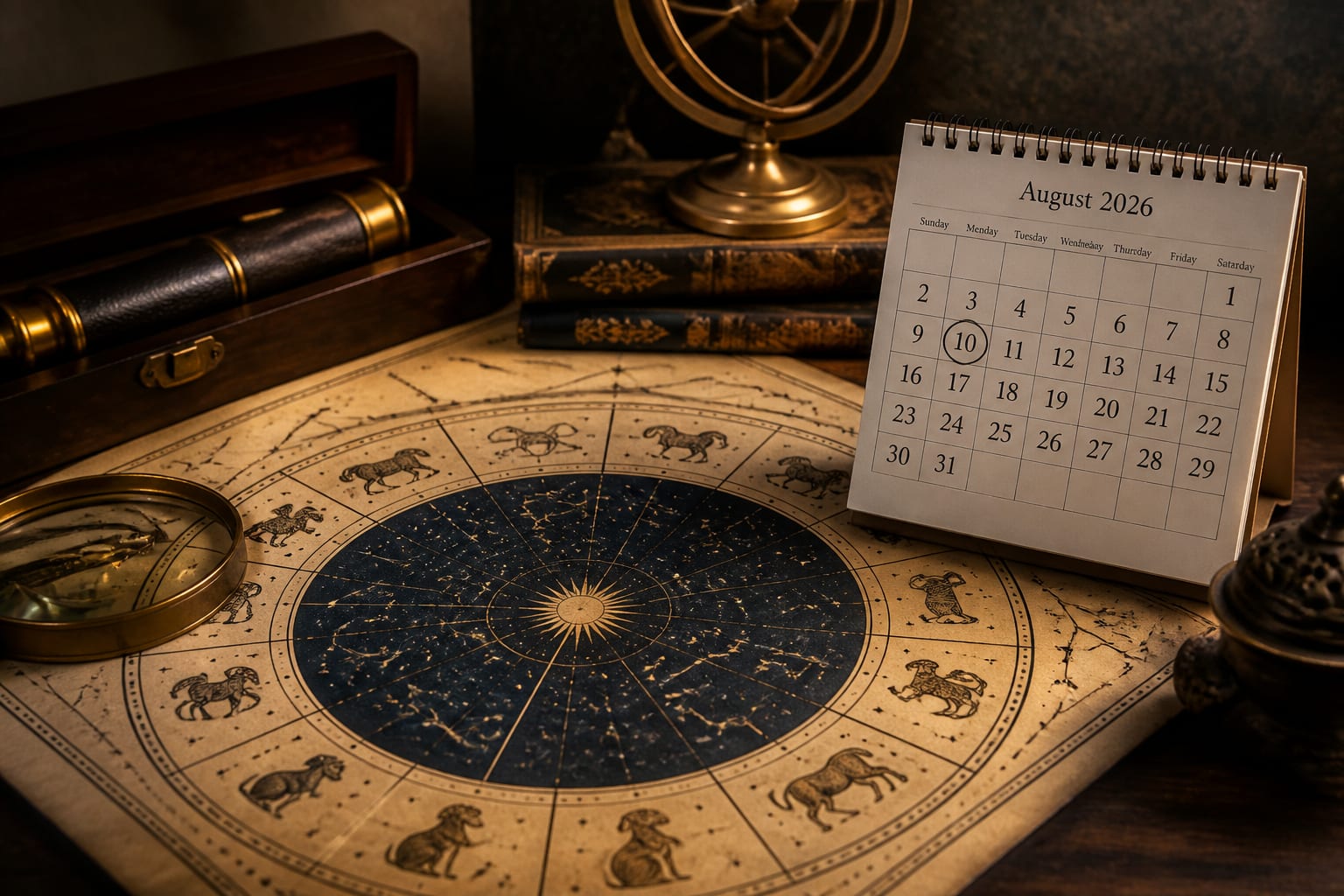 Horoscop 10 august 2026: O zi de luni sub semnul eficienței și al detaliilor bine puse la punct