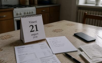 Horoscop pentru vineri 21 august 2026, o zi pentru ordine și decizii clare