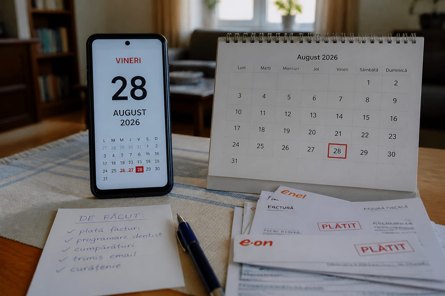 Horoscop pentru vineri 28 august 2026 o zi a detaliilor și a eficienței