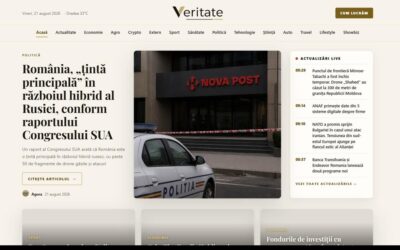 Veritate.ro propune știri scrise integral de AI, pentru cititorii care vor fapte separate de opinii