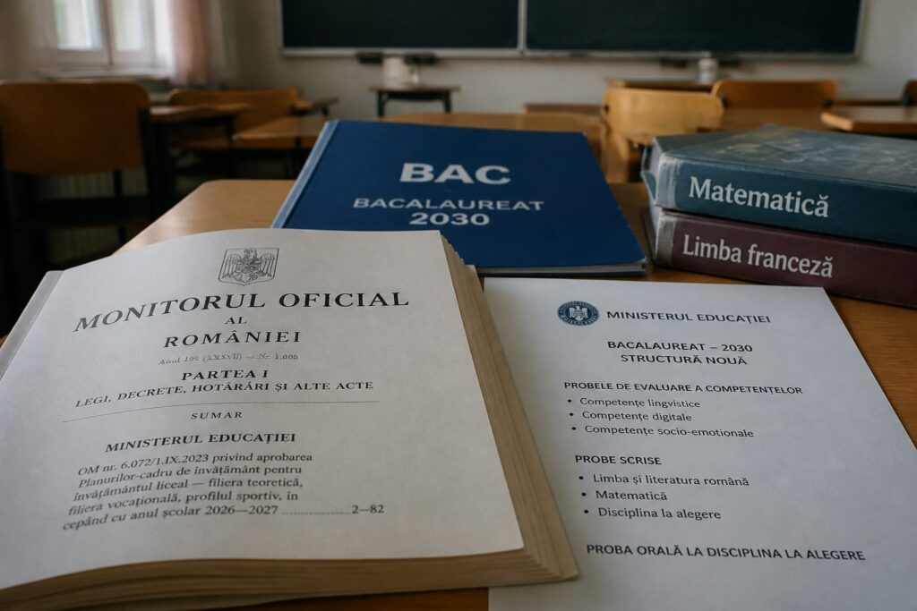 Programele de examen pentru Bacalaureatul din 2030 aduc modificări la probele obligatorii