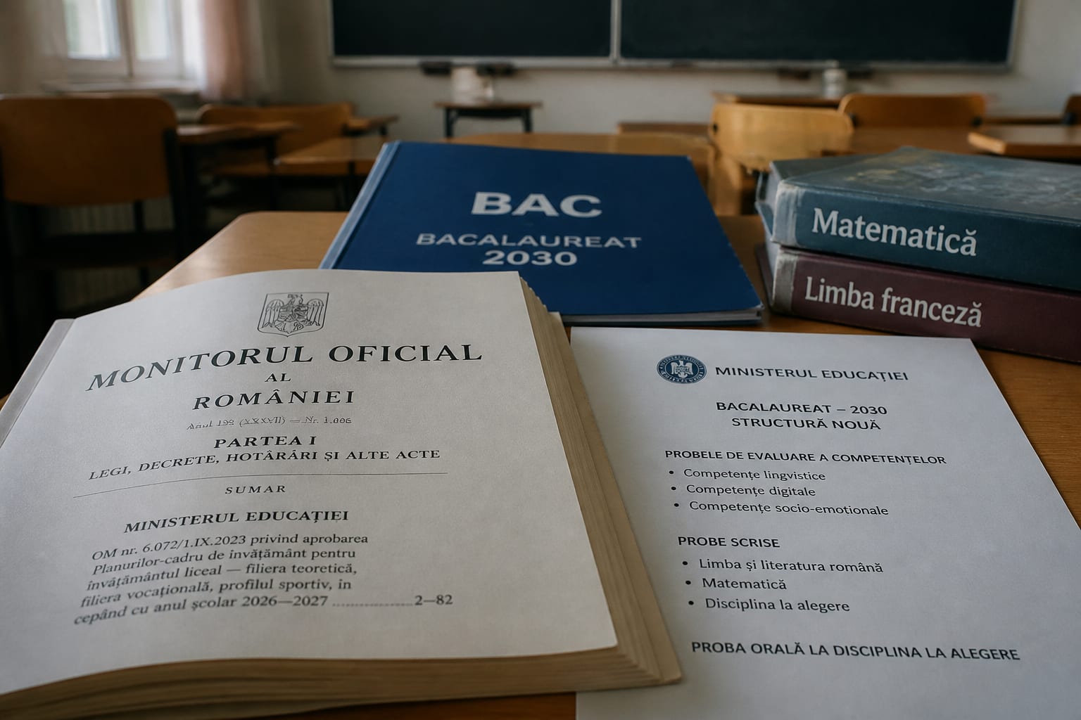 Programele de examen pentru Bacalaureatul din 2030 aduc modificări la probele obligatorii